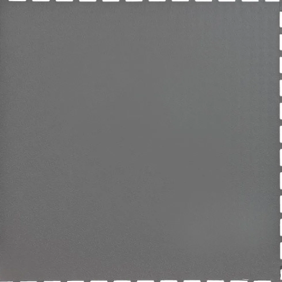 Smooth Top PVC Interlocking Grays Ever 1/4 Inch x 19.625x19.625 Inch Tile