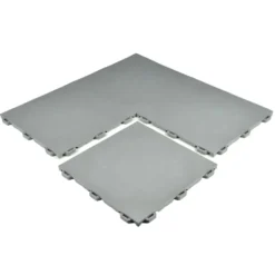 StayLock Tile Orange Peel Gray 9/16 Inch x 1x1 Ft.
