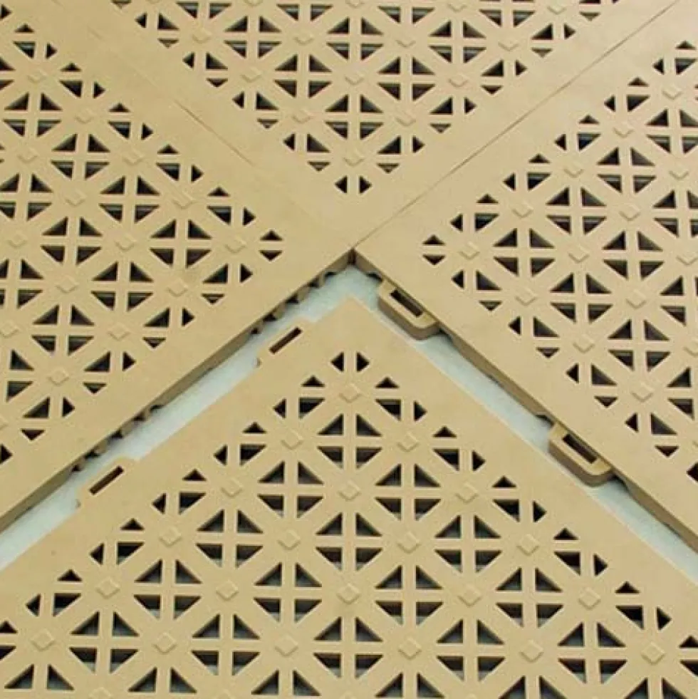 StayLock Tile Perforated Colors 9/16 Inch x 1x1 Ft.