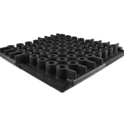 Sterling Playground Tile Black 5 Inch x 2x2 Ft.