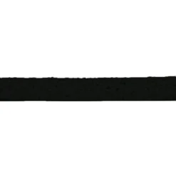 Straight Edge Rubber Tile Black 3/8 Inch x 2x2 Ft. Pacific