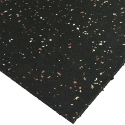 Straight Edge Tile 10% Color CrossTrain 1/4 Inch x 2x2 Ft. Pacific