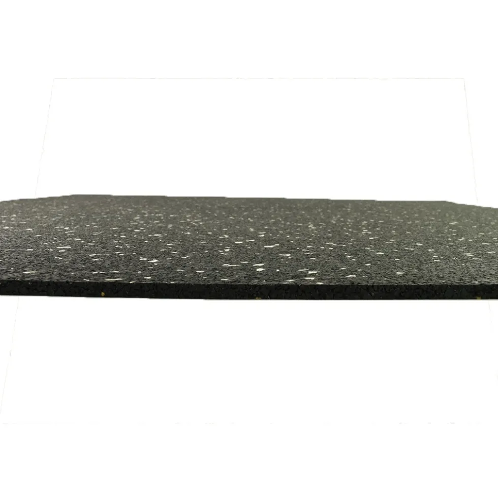 Straight Edge Tile 10% Color CrossTrain 1/4 Inch x 2x2 Ft. Pacific