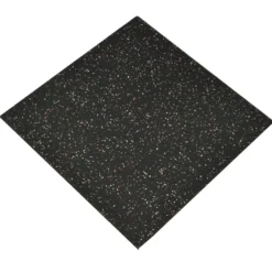 Straight Edge Tile 10% Color Custom CrossTrain 3/8 Inch x 2x2 Ft. Pacific