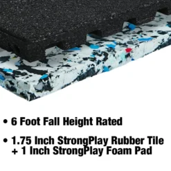 StrongPlay Foam Pad 1 inch x 4x5 Ft.