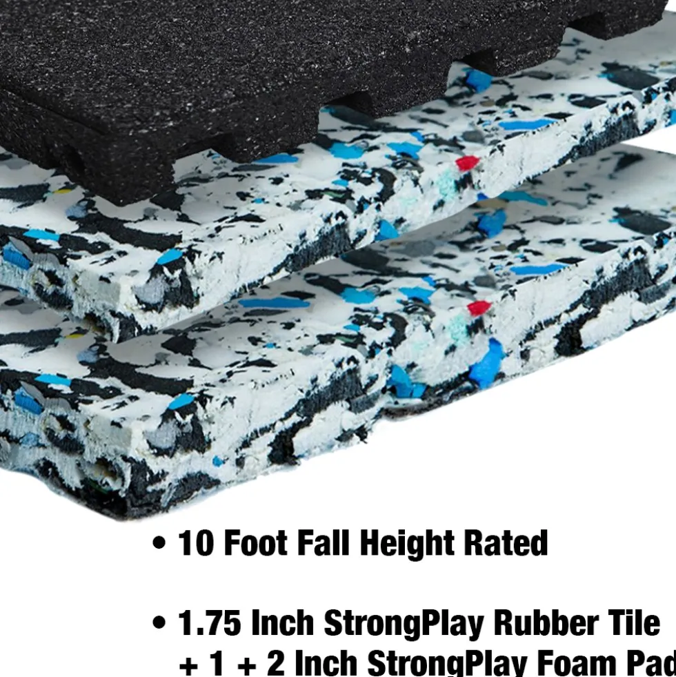 StrongPlay Foam Pad 2 inch x 4x5 Ft.