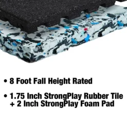 StrongPlay Foam Pad 2 inch x 4x5 Ft.