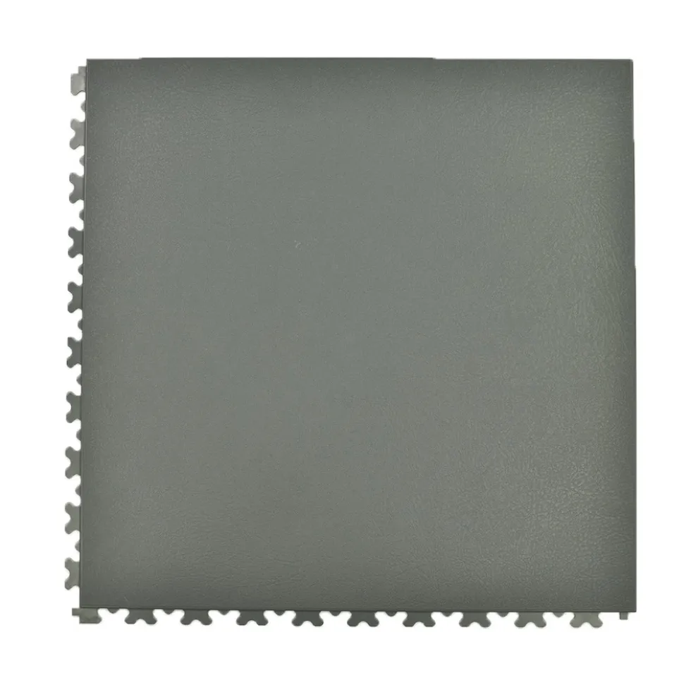 SupraTile Hidden Leather Black/Grays 5.5 mm x 20x20 Inches Case of 10