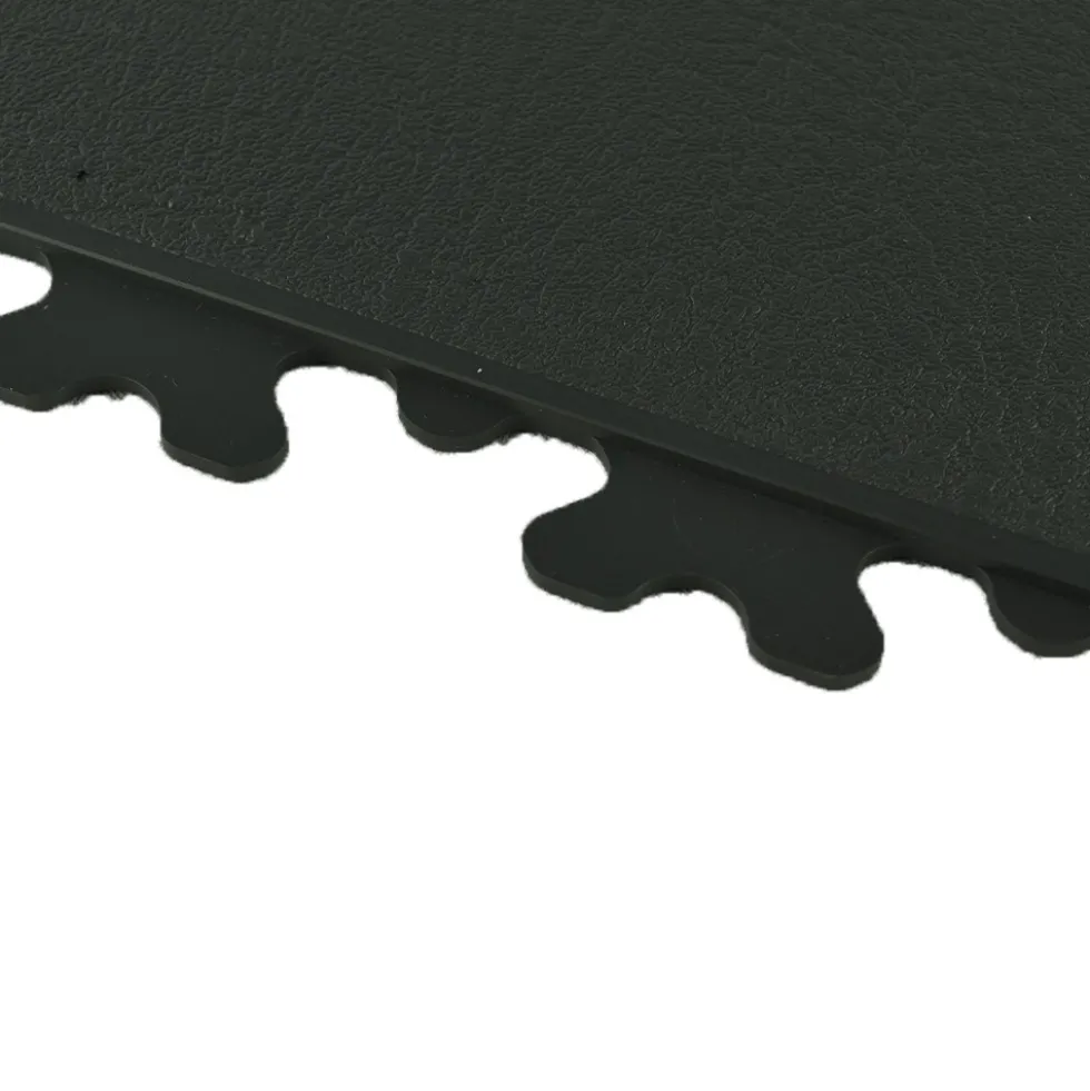 SupraTile Hidden Leather Black/Grays 5.5 mm x 20x20 Inches Case of 10