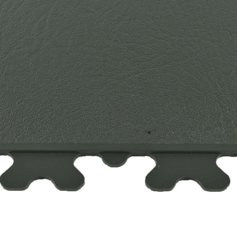 SupraTile Hidden Leather Black/Grays 5.5 mm x 20x20 Inches Case of 10