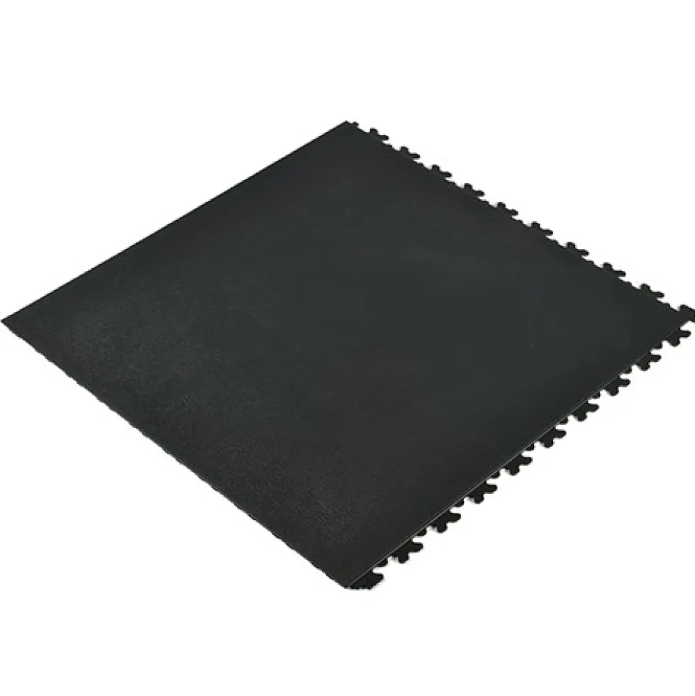 SupraTile Hidden Leather Black/Grays 7 mm x 20x20 Inches Case of 10