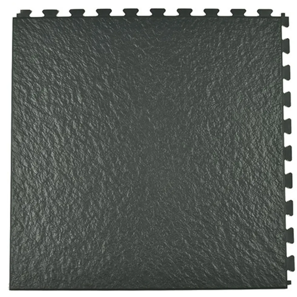 SupraTile Hidden Slate Black/Grays 5.5 mm x 18x18 Inches Case of 6