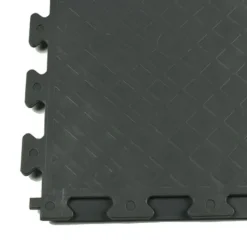 SupraTile Hidden Slate Black/Grays 5.5 mm x 18x18 Inches Case of 6