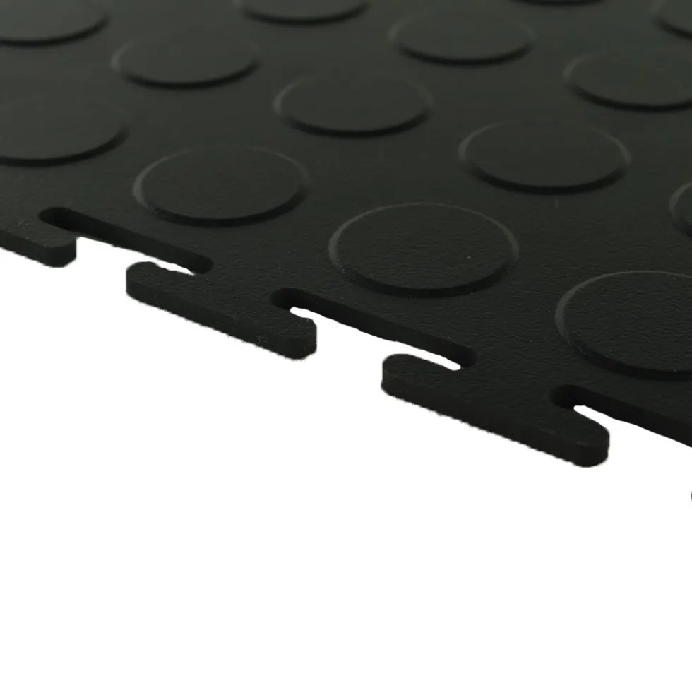 SupraTile T-Joint Coin Black/Grays 4.5 mm x 20x20 Inches Case of 12
