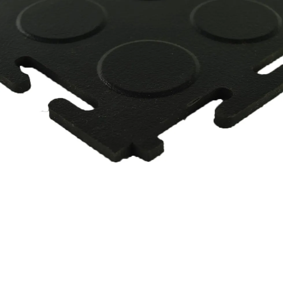 SupraTile T-Joint Coin Black/Grays 4.5 mm x 20x20 Inches Case of 12