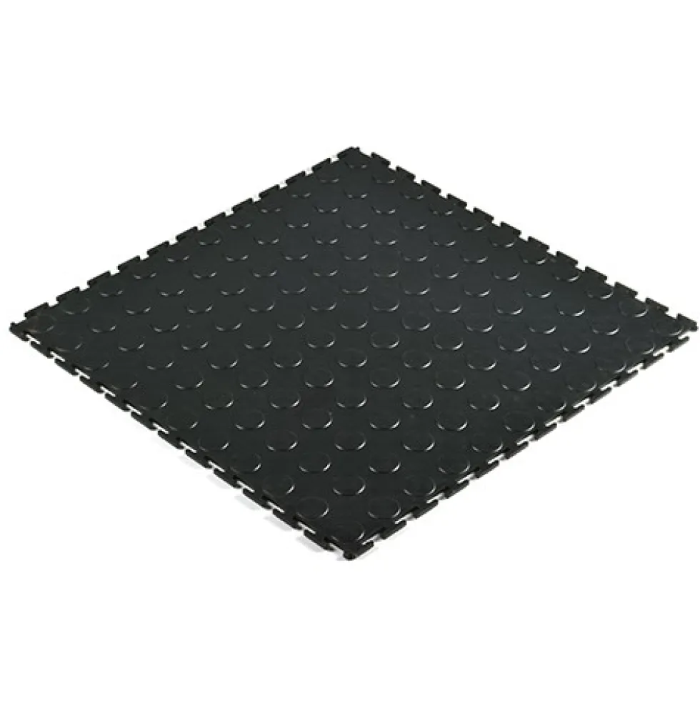 SupraTile T-Joint Coin Black/Grays 6.5 mm x 20x20 Inches Case of 10