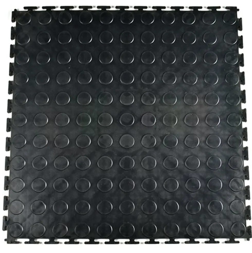 SupraTile T-Joint Coin Black/Grays 6.5 mm x 20x20 Inches Case of 10