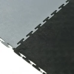 SupraTile T-Joint Textured Black/Grays 6.5 mm x 20x20 Inches Case of 10