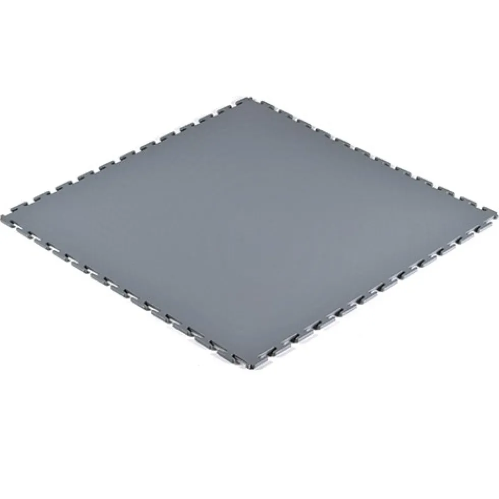 SupraTile T-Joint Textured Black/Grays 6.5 mm x 20x20 Inches Case of 10