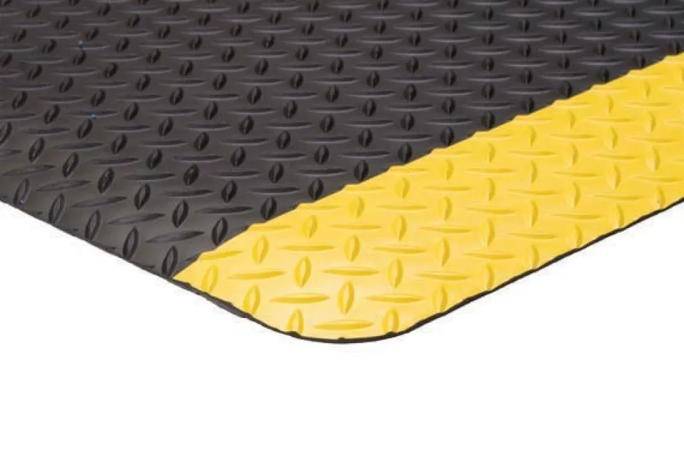 Supreme Diamond Foot Fatigue Mat Colored Borders 2x75 feet