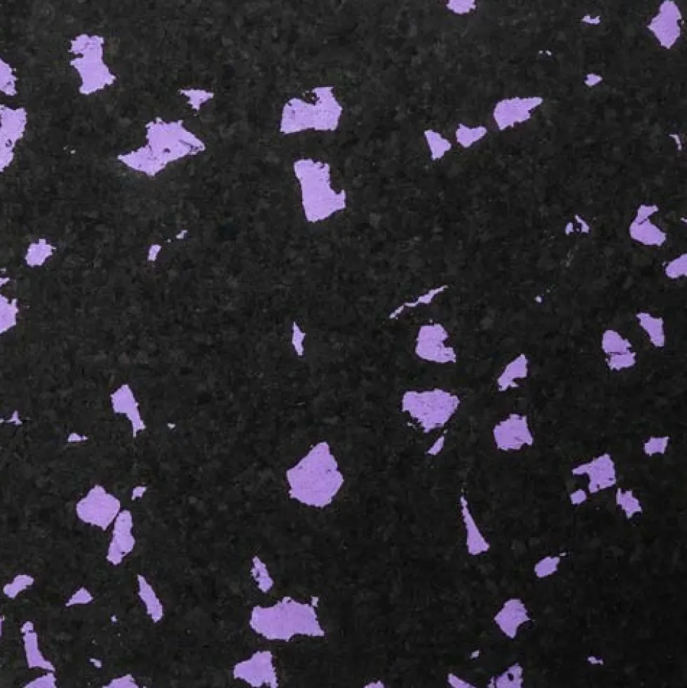 Survivor Rubber Tile Interlocking Big Chip 20% Color 3/8 Inch x 2x2 Ft.