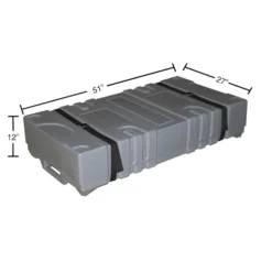 Trade Show 10 Ft. x 10 Ft. Shipping and Storage Case with Wheels