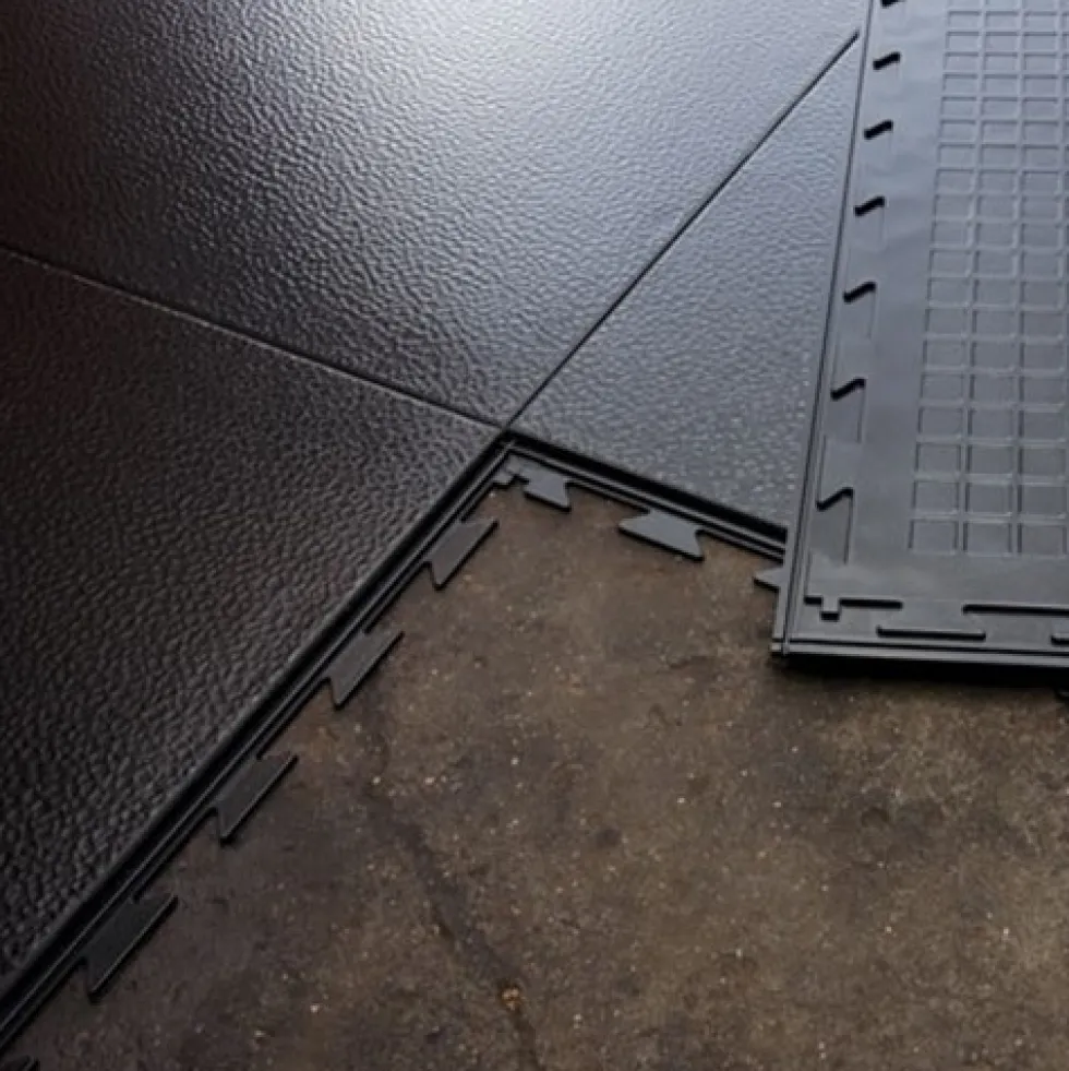 Tuff Seal Warehouse Garage Floor Tile Black