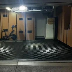 TurboTile Perforated Garage Floor Tile 5/8 Inch x 1x1 Ft.