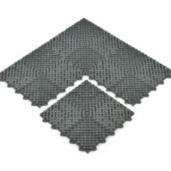 TurboTile Perforated Garage Floor Tile 5/8 Inch x 1x1 Ft.