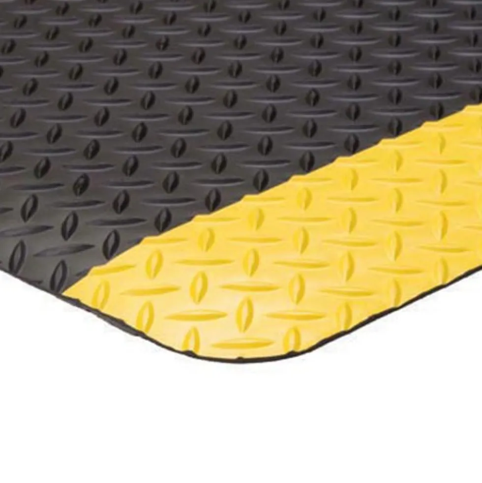 Ultimate Diamond Foot Anti-Fatigue Mat Colored Borders 4x75 feet