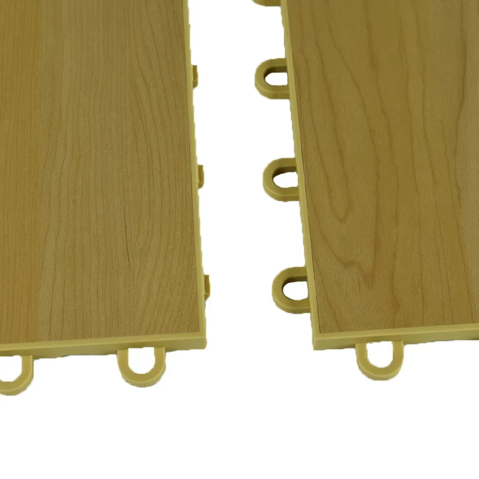 VersaCourt Pro Wood Grain Court Tile 1/2 Inch x 12x12 Inches