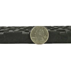 VersaMats Diamond-Versa Tread Black 1/2 Inch x 2x8 Ft.