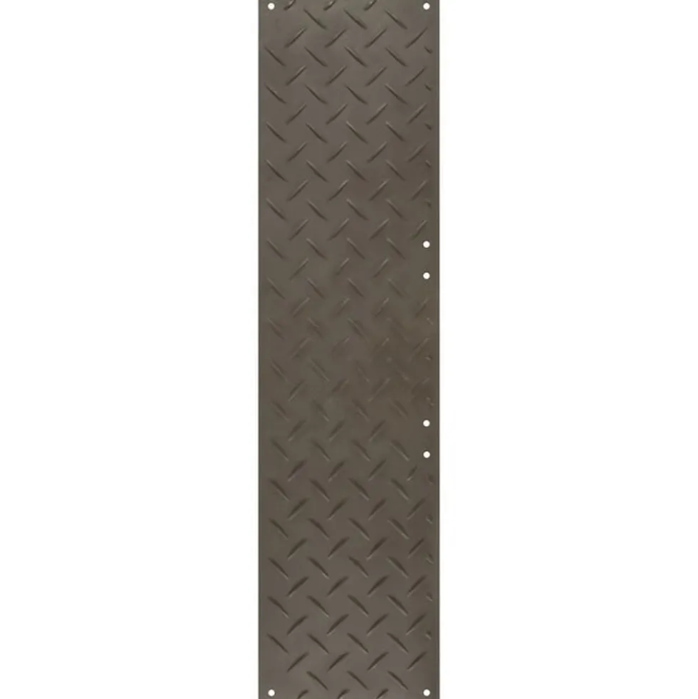 VersaMats Diamond-Versa Tread Black 1/2 Inch x 2x8 Ft.