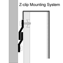 Wall Pad 2x6 ft 2 Inch ASTM Foam WB Z Clip