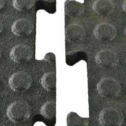 Washbay Button Top Rubber Mats 1/2 Inch 10x10 Ft Kit