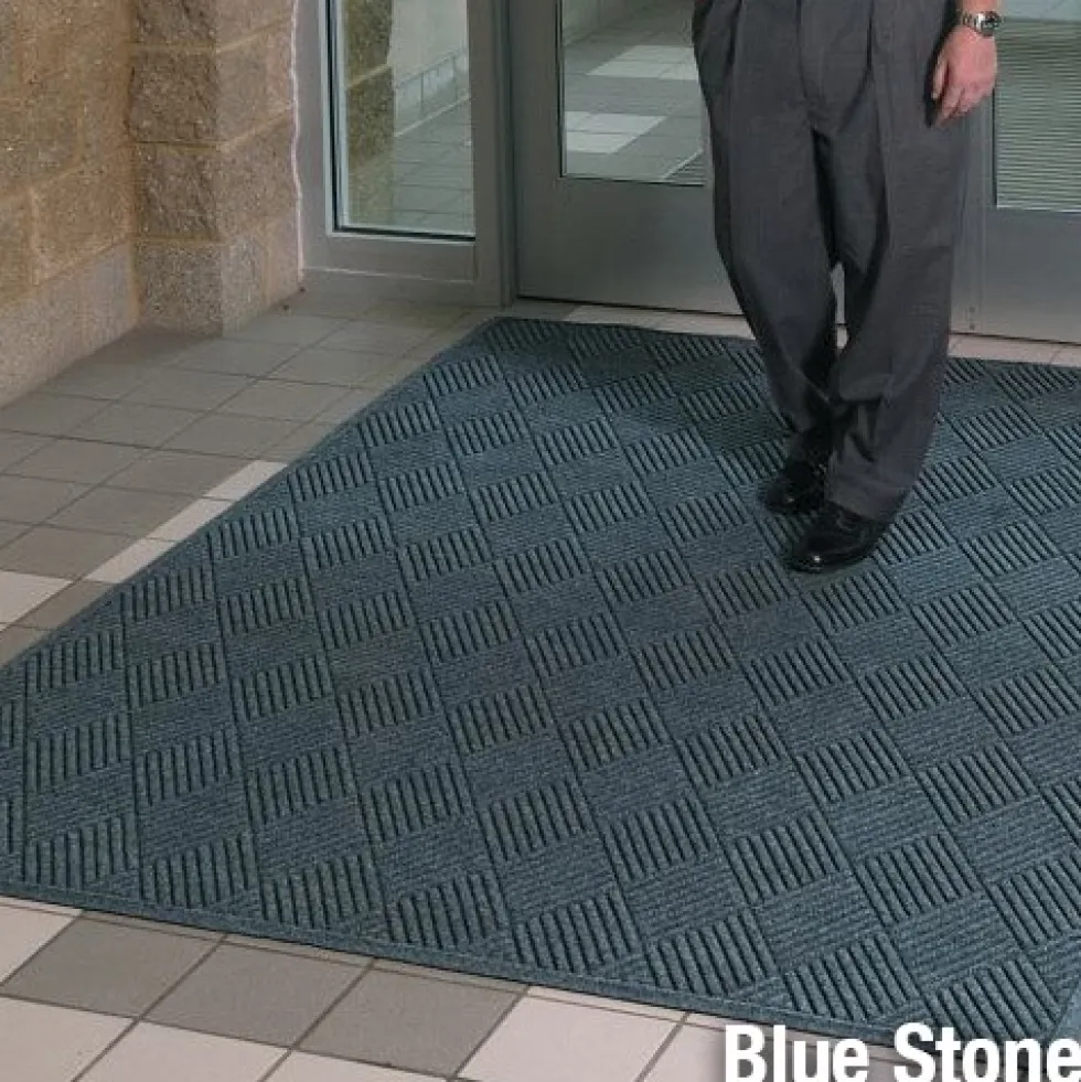 Waterhog Fashion Diamond Indoor Outdoor Entrance Mat Cleated Back 35x46 Inches