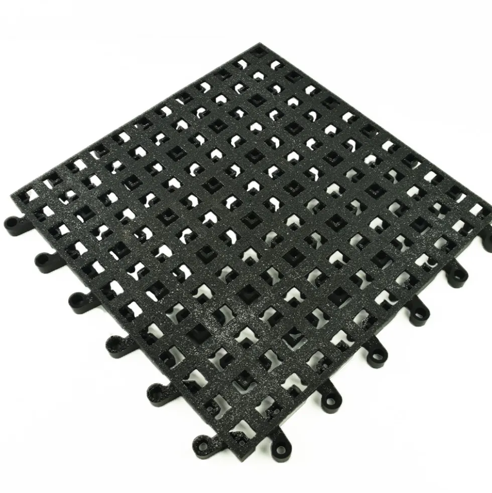 Wearwell ErgoDeck General Purpose Open with Gritshield 18x18 Inch Tile Case of 10