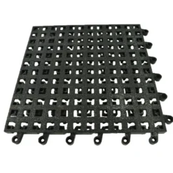 Wearwell ErgoDeck General Purpose Open with Gritshield 18x18 Inch Tile Case of 10