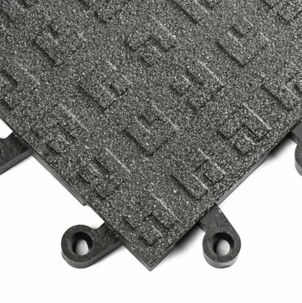 Wearwell ErgoDeck Solid Gritshield 18x18 In. Tile Case of 10