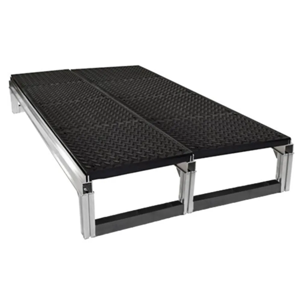 Wearwell Foundation Platform System Diamond-Plate 12Hx36Wx36L Inch Kit