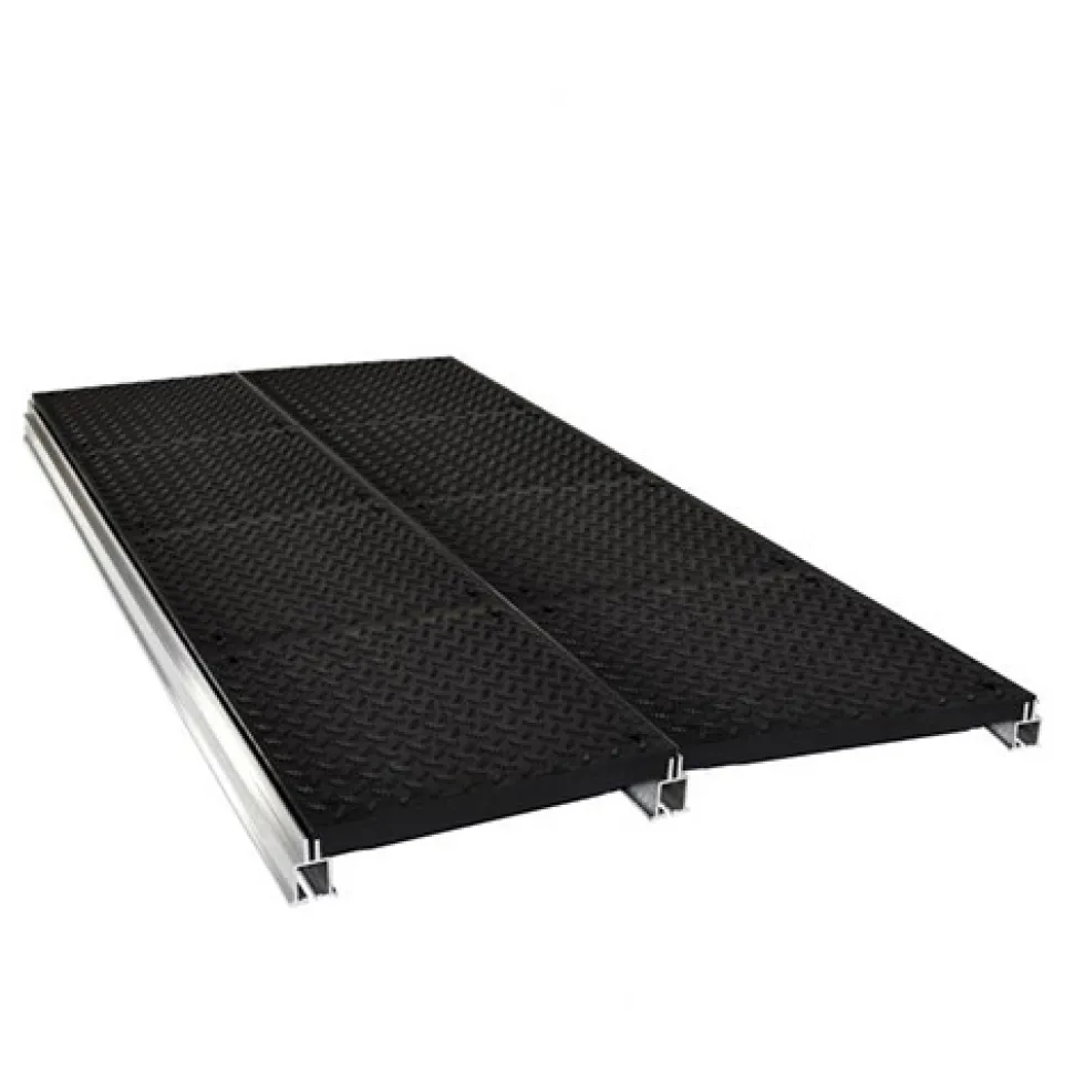 Wearwell Foundation Platform System Diamond-Plate 4Hx18Wx36L Inch Kit
