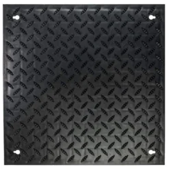 Wearwell Foundation Platform System Diamond-Plate 4Hx18Wx36L Inch Kit