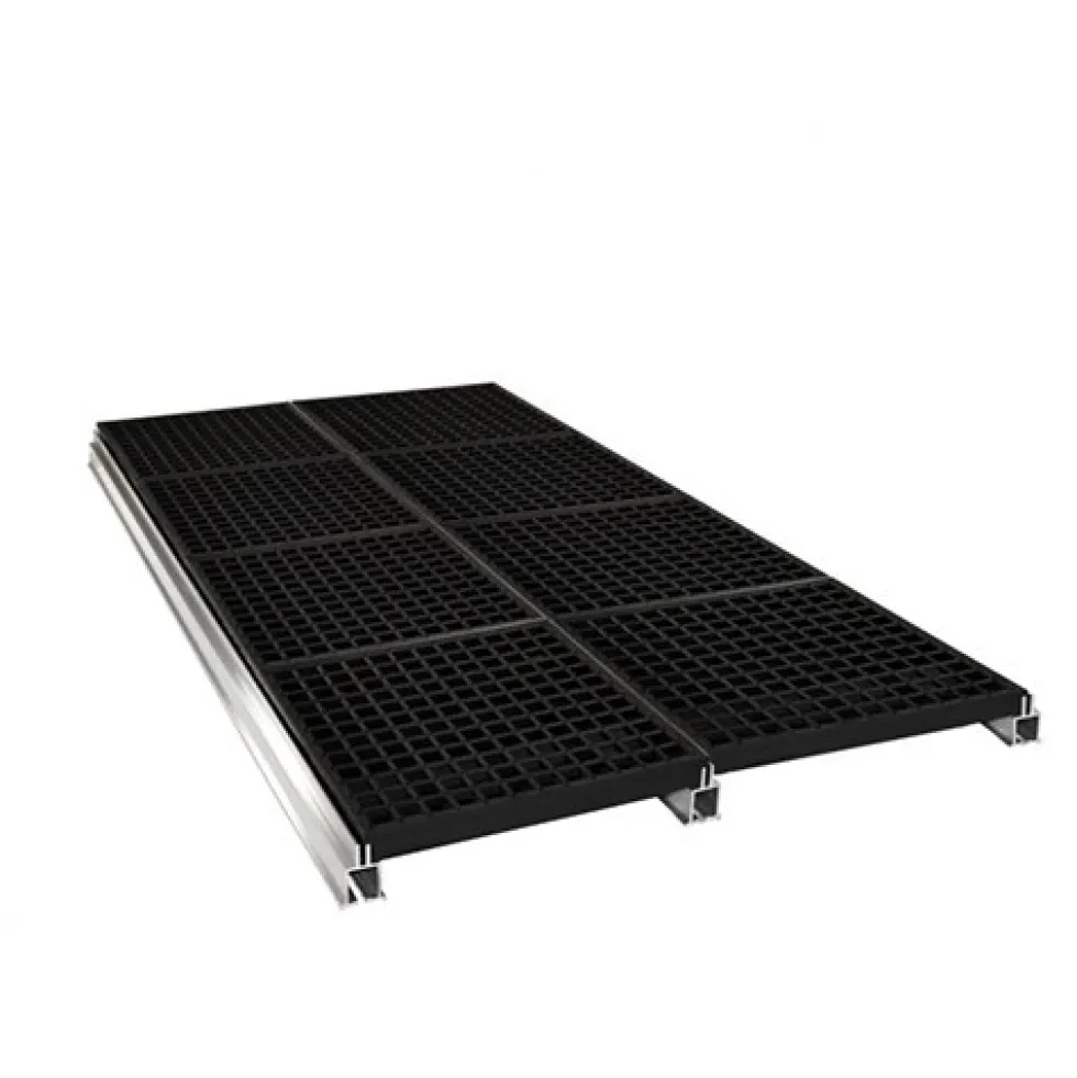Wearwell Foundation Platform System Open 4Hx18Wx54L Inch Kit
