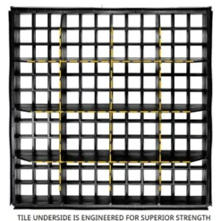 Wearwell Foundation Platform System Open 4Hx36Wx36L Inch Kit