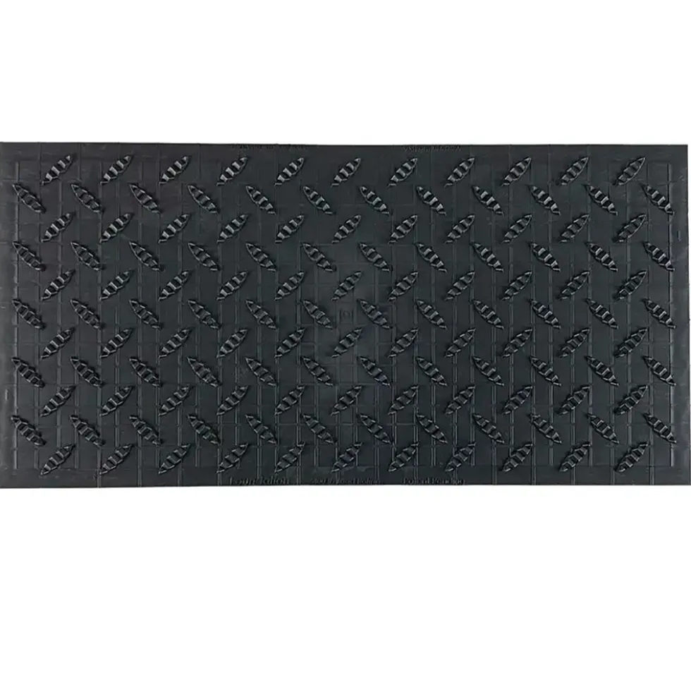 Wearwell Foundation Platform DIY Diamond-Plate Tile 2 Inch x 9x18 Inch