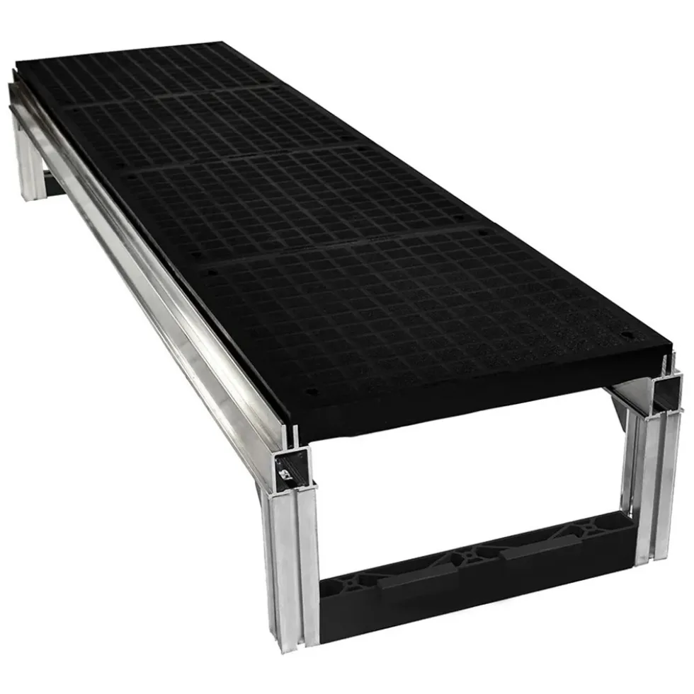 Wearwell Foundation Platform System Smooth 12Hx36Wx72L Inch Kit
