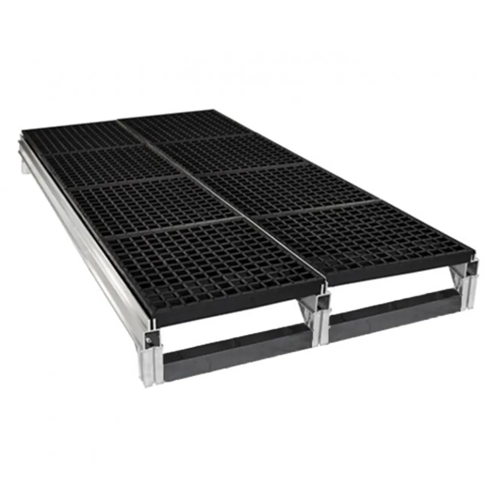 Wearwell Foundation Platform System Open 8Hx18Wx72L Inch Kit