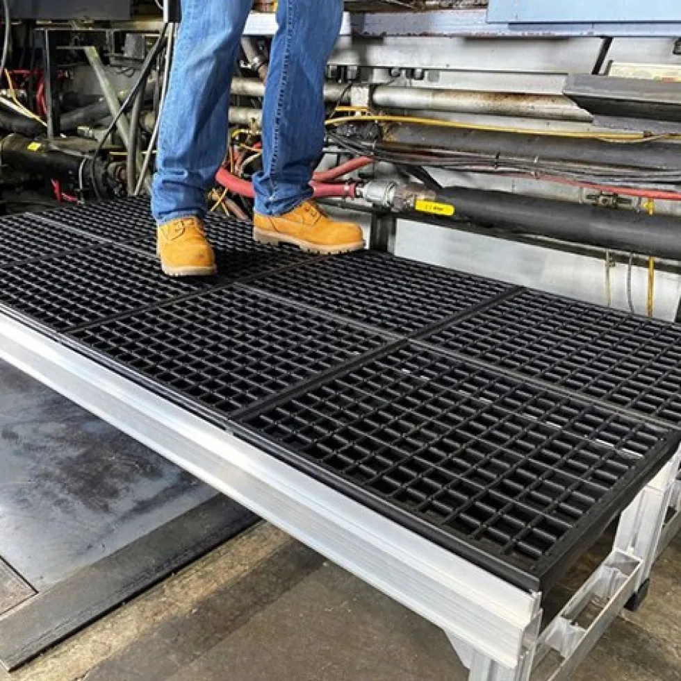 Wearwell Foundation Platform System Open 8Hx36Wx54L Inch Kit