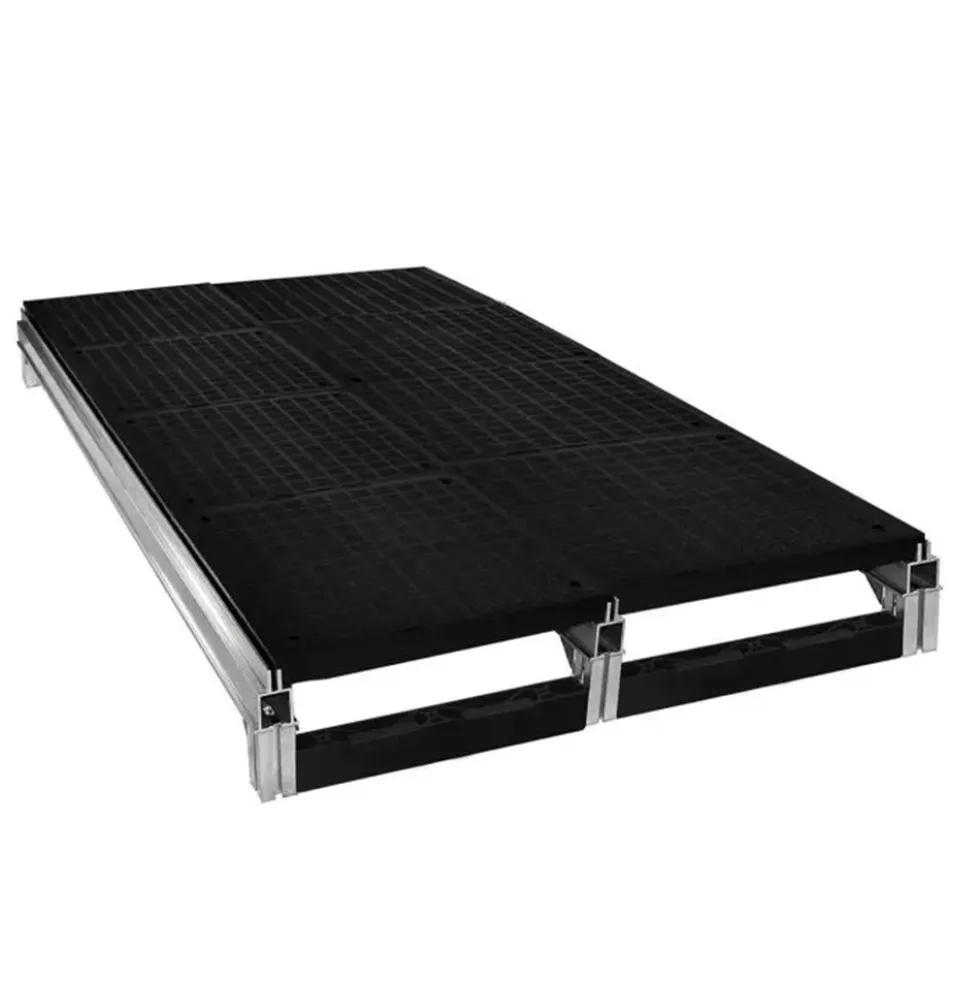 Wearwell Foundation Platform System Smooth 8Hx36Wx18L Inch Kit