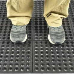 Wearwell 24/Seven GR Perforated 3x3 Ft Mat